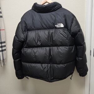 Men's Large North Face Black Down Puffer Jacket 700